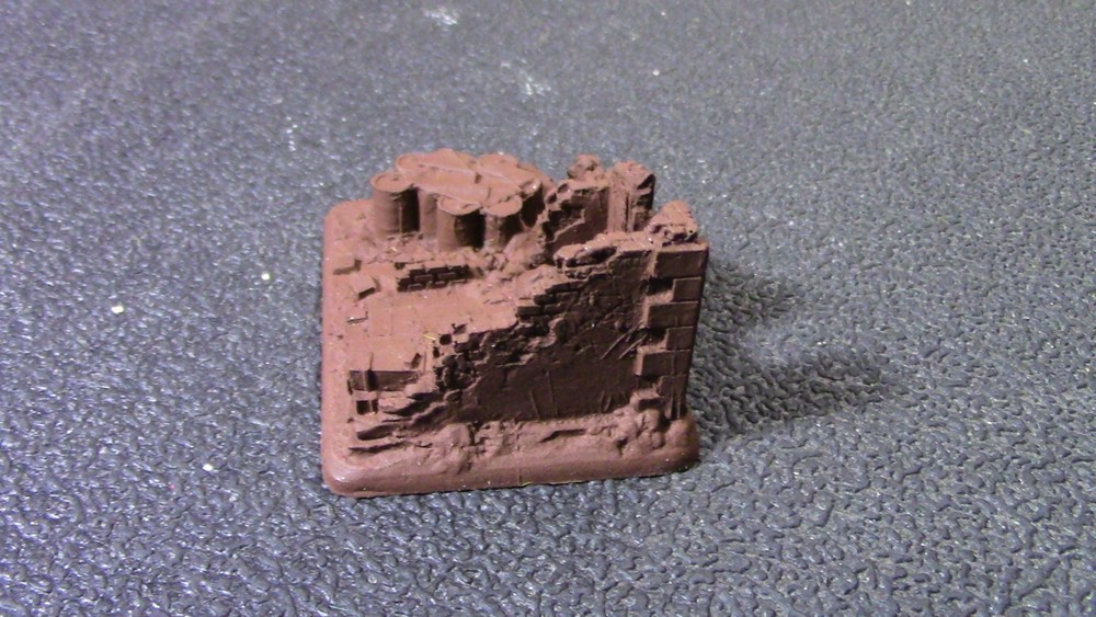 🔥 15mm Baueda WW2 Advanced Command post (urban) 15A33CB