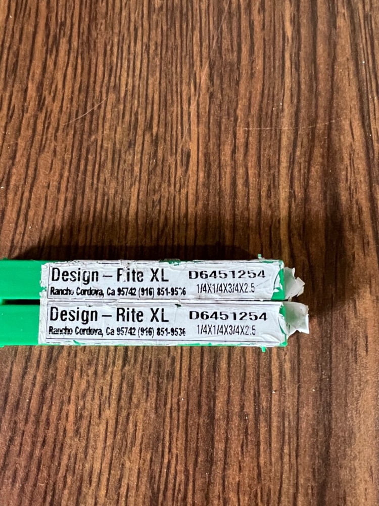 Design Rite 1/4 Carbide Endmill D6451254