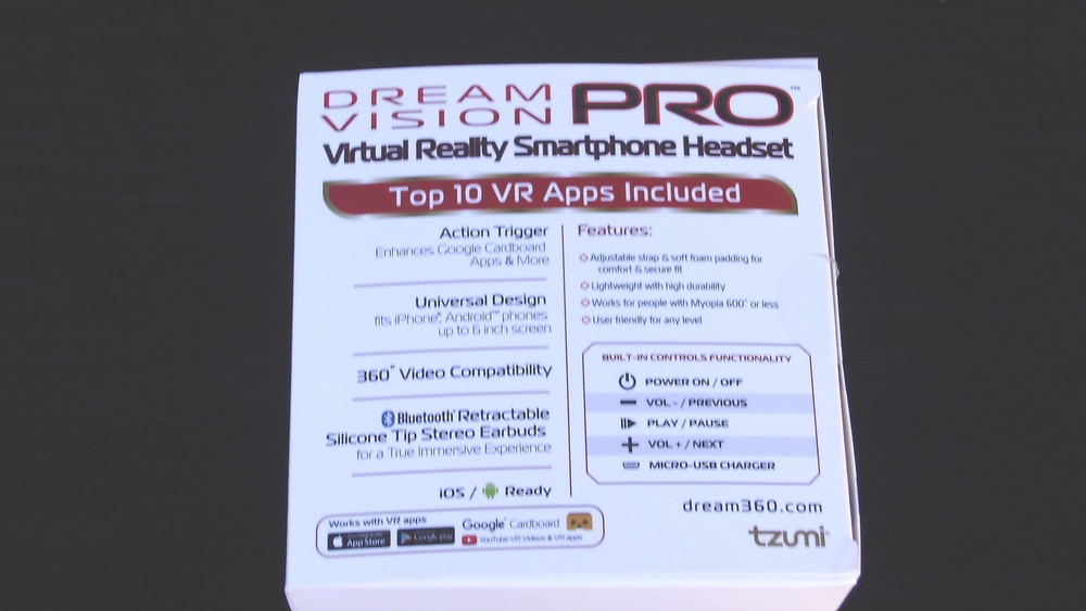 Dream Vision Pro Virtual Reality Gaming System Smartphone Headset