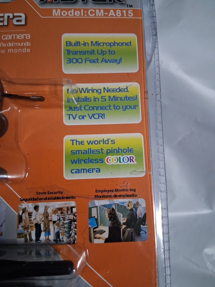 2.4GHz Wireless mini Camera Set. NEW