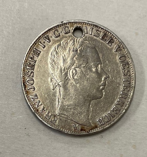 Austria - 1858-M Silver Thaler - Popular