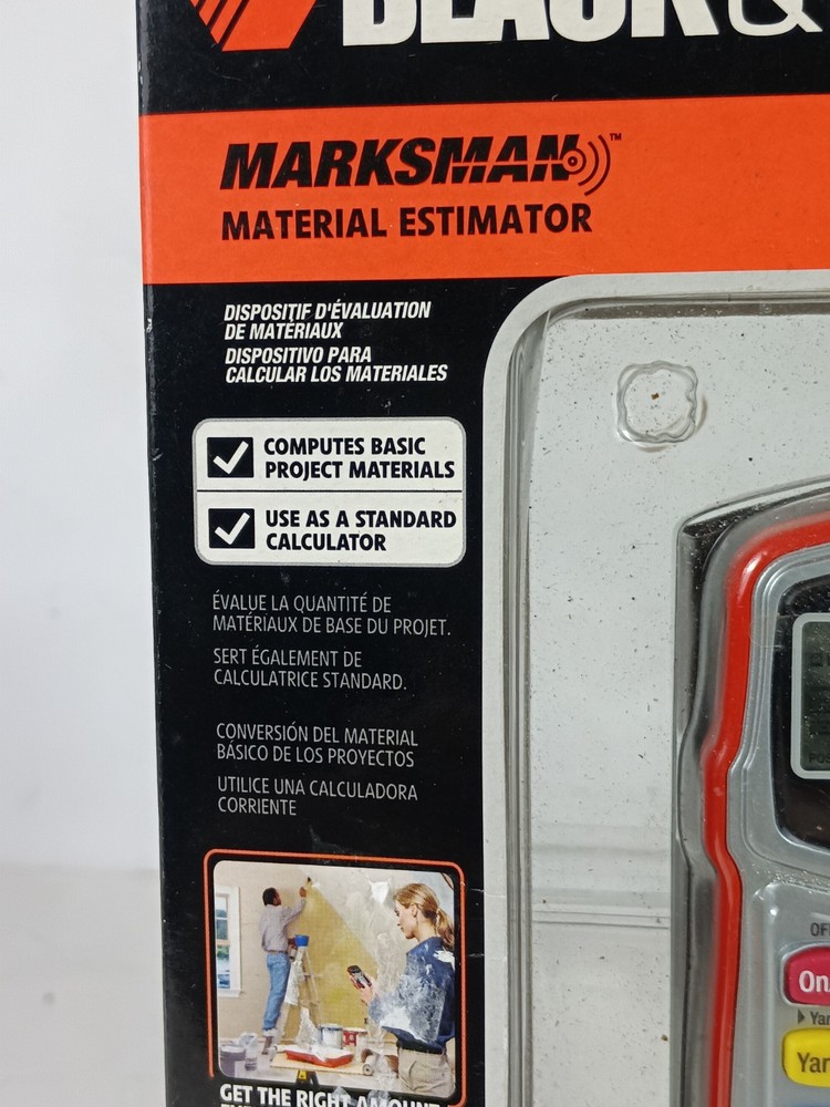 Black & Decker Marksman Material Estimator Calculator Model BDCAL100 - New