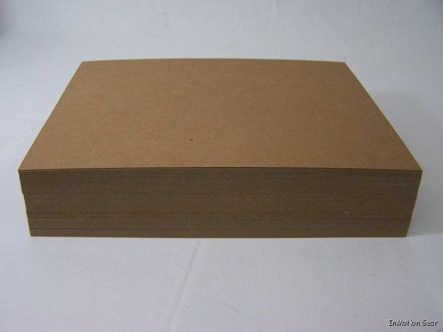 100 - 5 x 7 Chipboard Sheets Thin Pads Cuttable Crafts Scrapbooking
