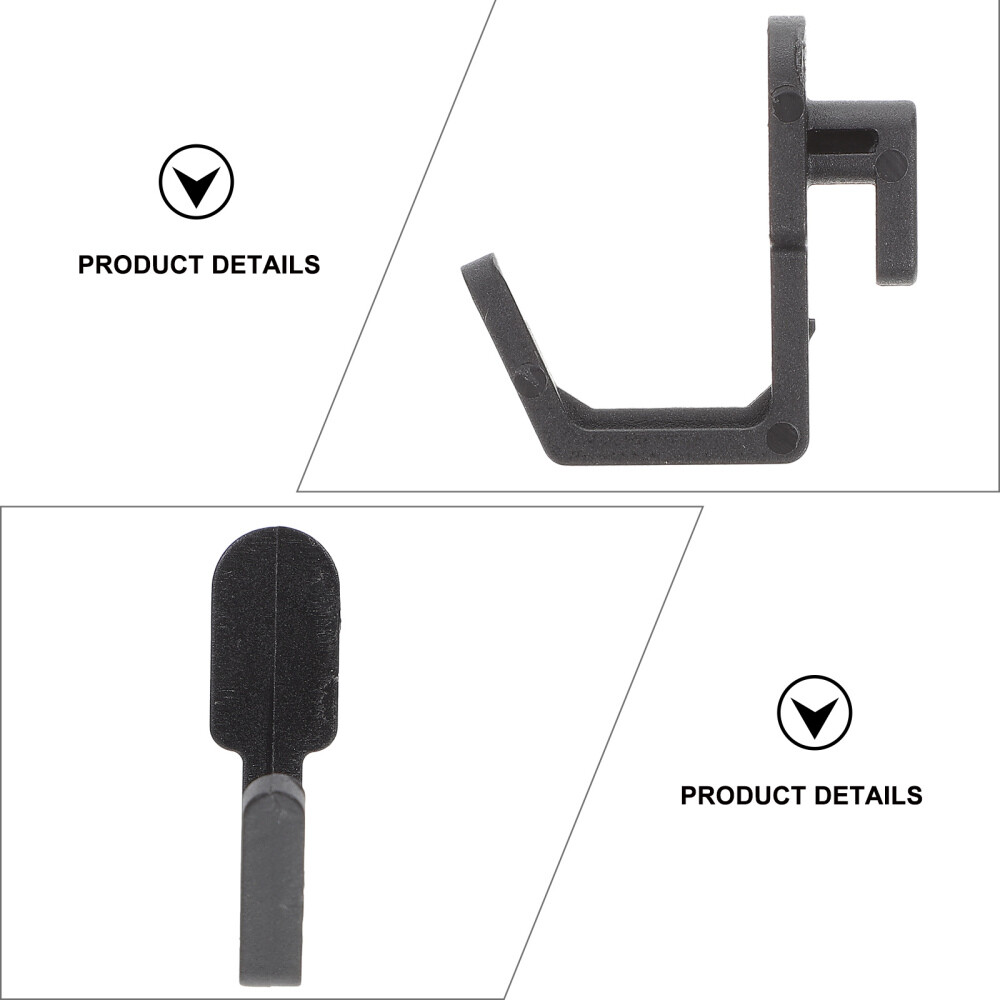 20pcs Shelf Hooks Pegboard Hook Shelving Hook J Shape Garage Store Hooks