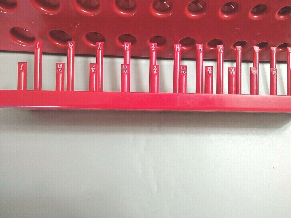 3 Socket Organizer Trays / Rack Storage / Holder Set, 1/4" 3/8" 1/2" Dr *S.A.E.*