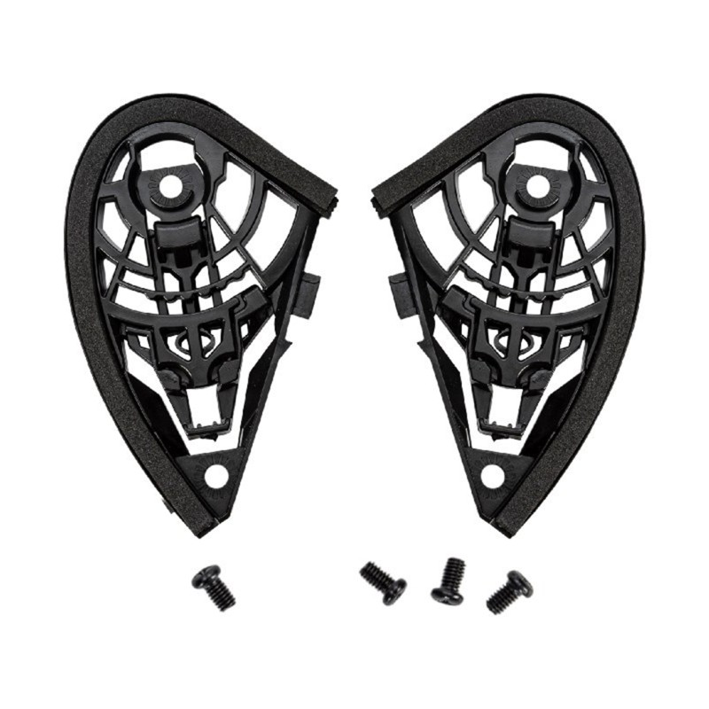 Helmets Visors Base Plate with Screw Face Shield Visors Base Helmets Accessory