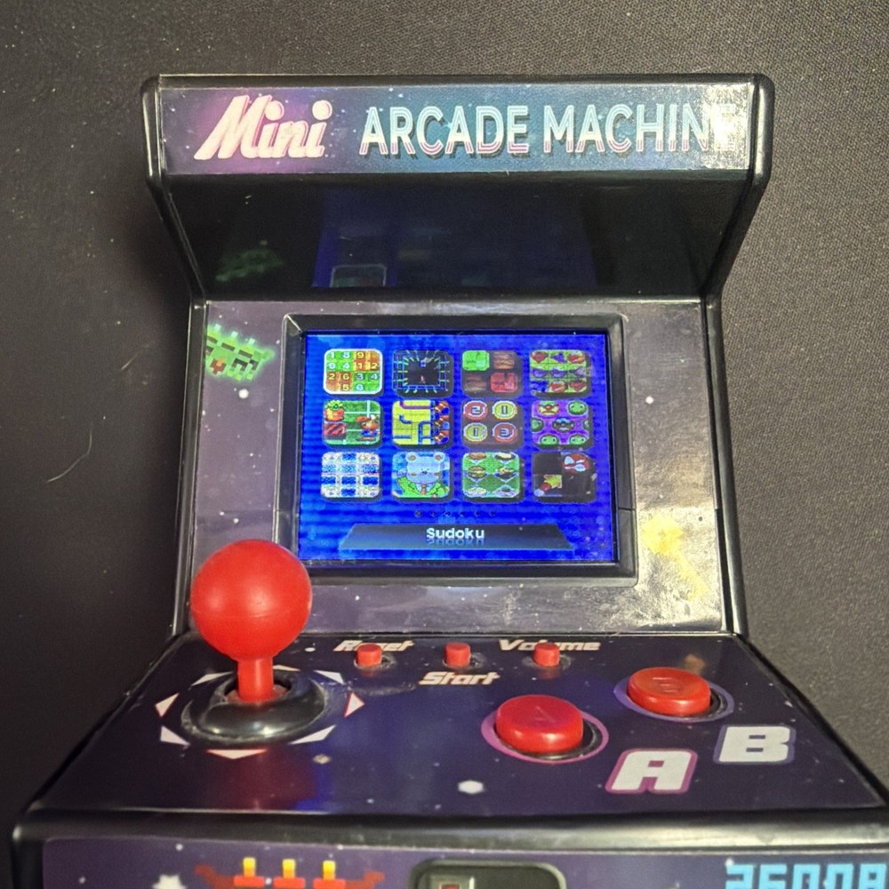 Mini Arcade Machine Tested Works