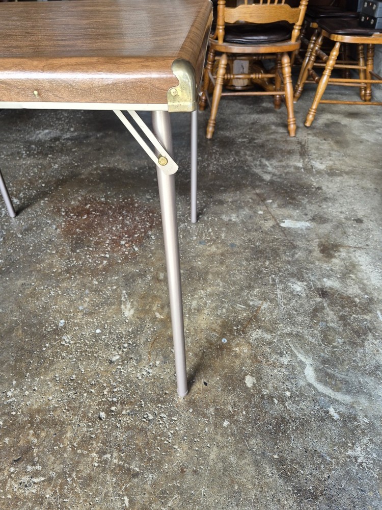 Vintage Samsonite Folding Card Table - Style 7743