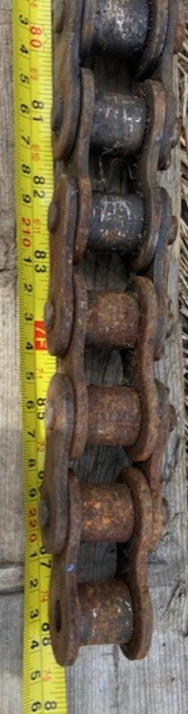 LARGE COTTERED PIN ROLLER CHAIN #100 and #120