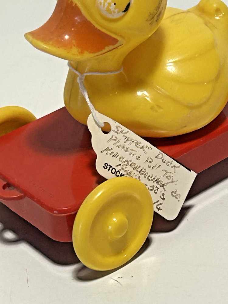 Vintage Skipper Duck Pull Toy