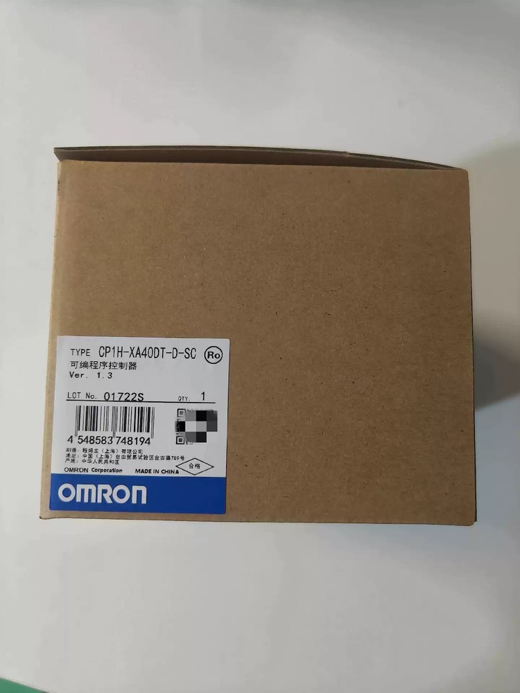 1pcs Omron CP1H-XA40DT-D-SC Programmable Controller New