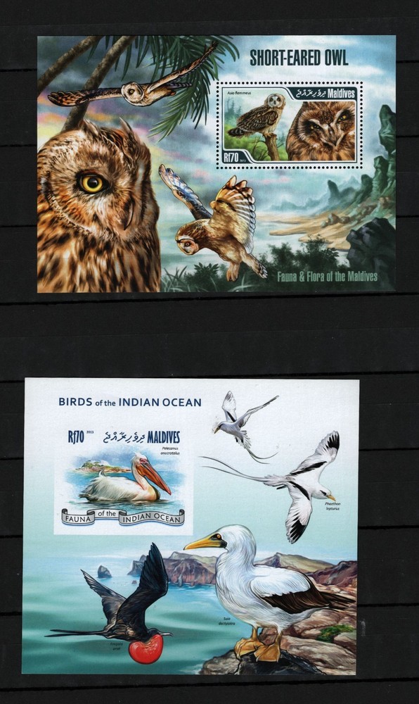 MALDIVES  BIRDS   MNH    (159)