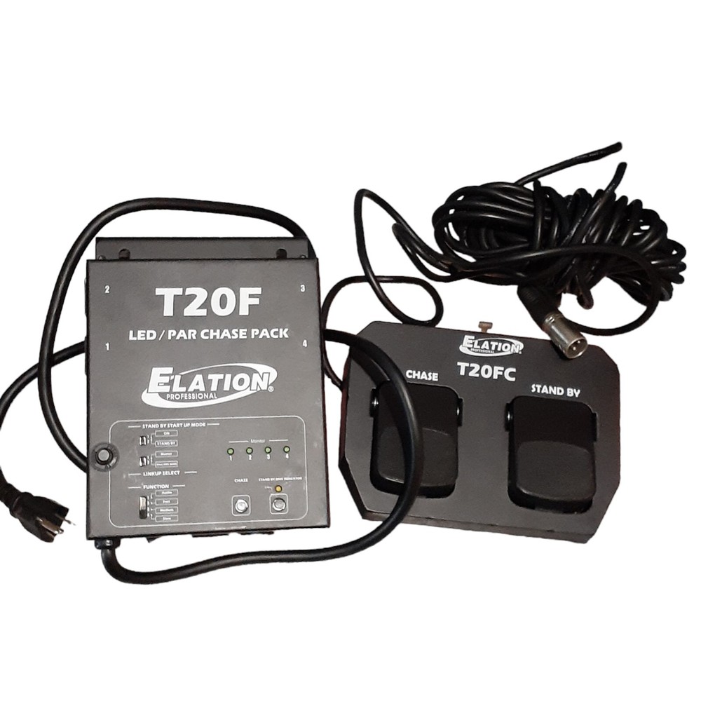Elation T20FC - LED/PAR Can Chase Control Pack with Foot Panel