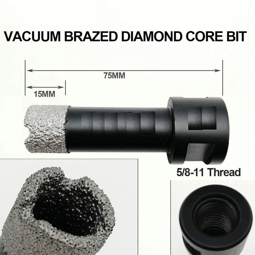 stone marble core bit grinding drum 3/4" 1" 1-3/8" 2" ceramic thin blade buffer