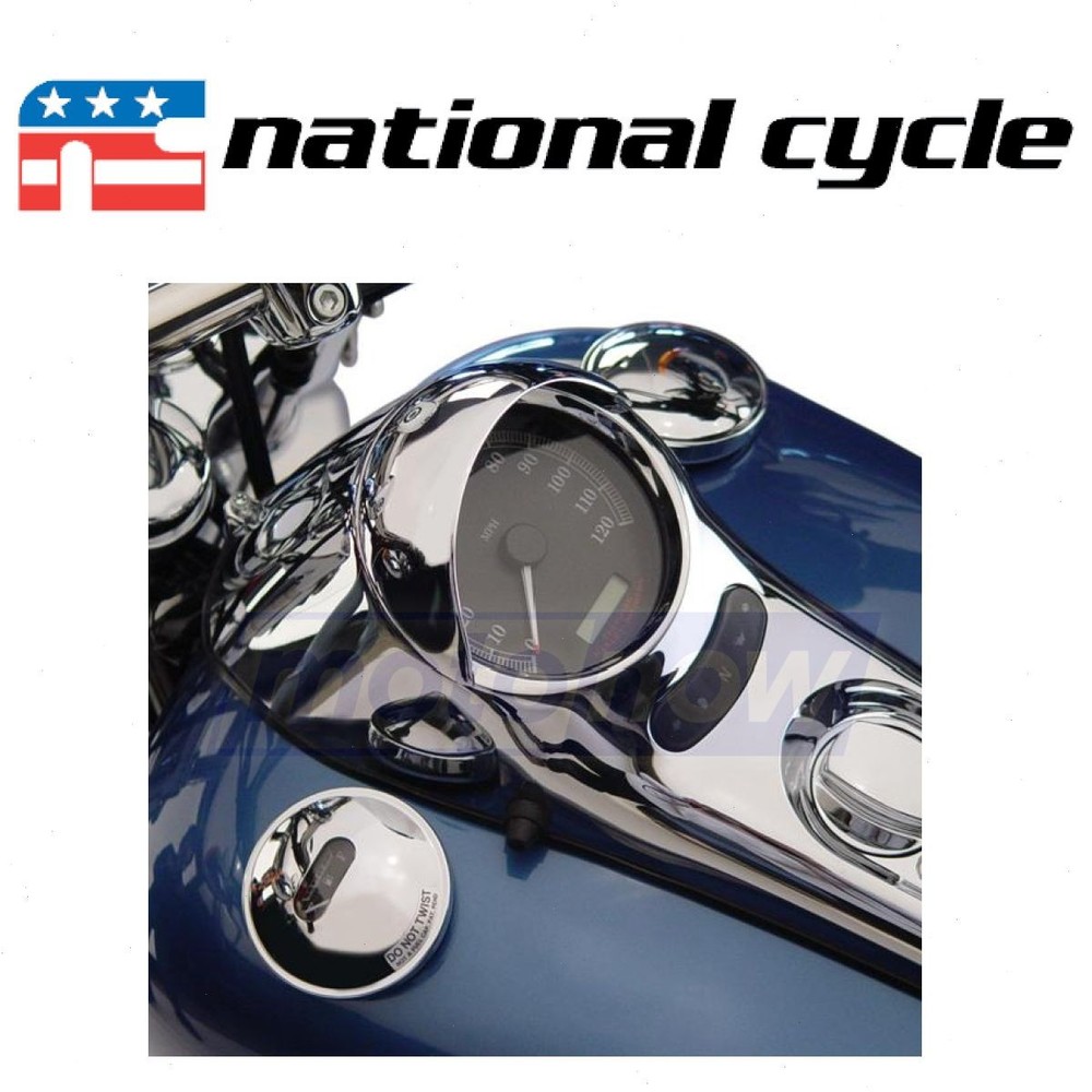 National Cycle Speedometer Cowl for 2000-2007 Harley Davidson FXSTD Softail sr