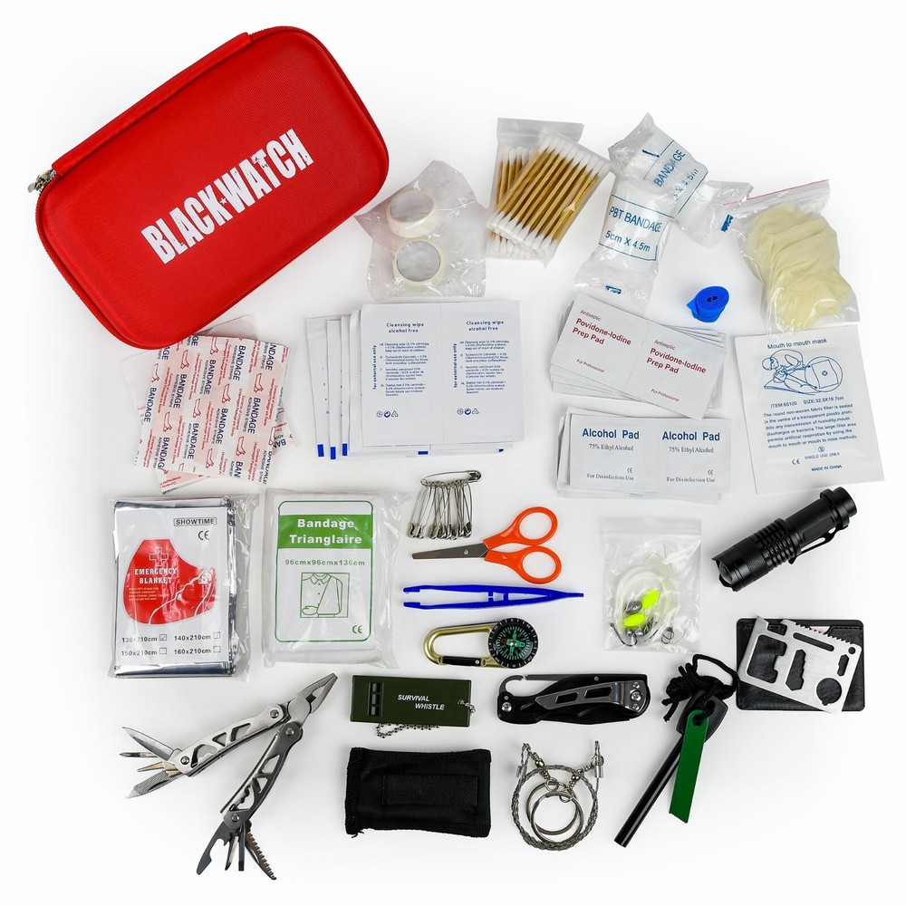 Blackwatch First Aid Survival Kit
