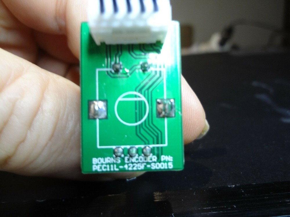 Roland S760 Sampler replacement Value/Menu Push Rotary Encoder New! -plug n play