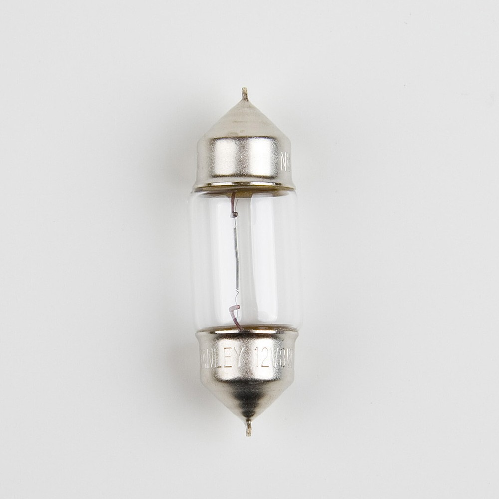 Stanley A3173B 12V 8W T10X31 Clear Auto Bulb, Made in Japan Quantity=1 Bulb