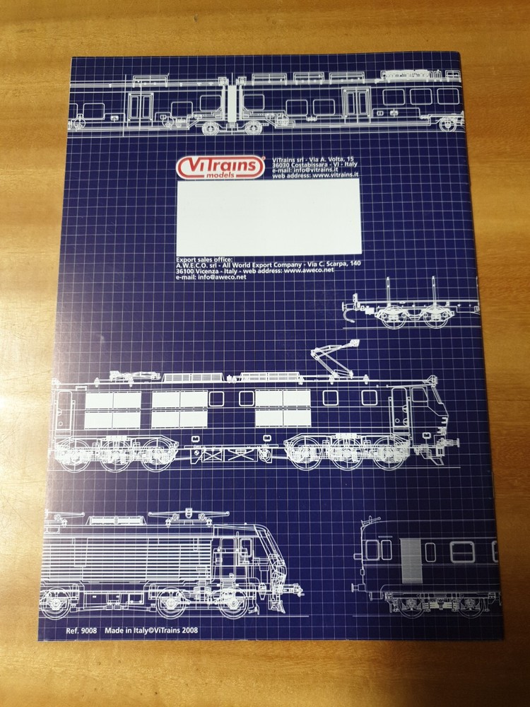 Vitrains Catalog 2008 HO Scale 32 Pages