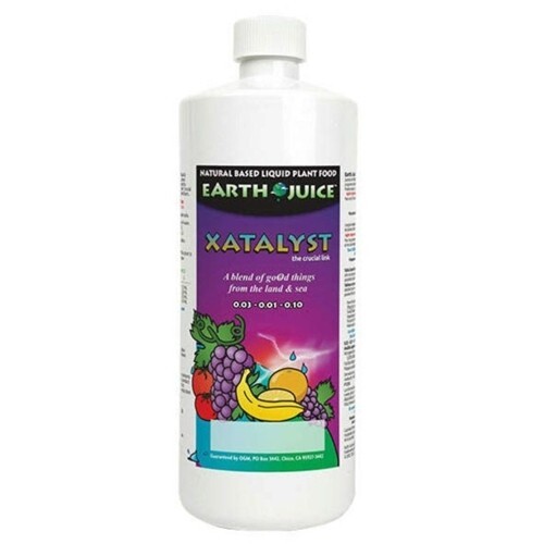 Earth Juice Xatalyst Quart  Organic certified  nutrients OMRI