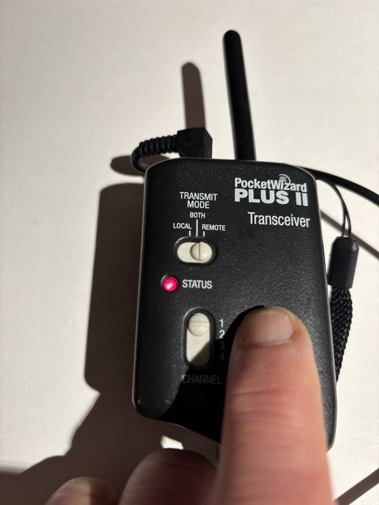 Pocket Wizard Plus II Radio Slave Transceiver