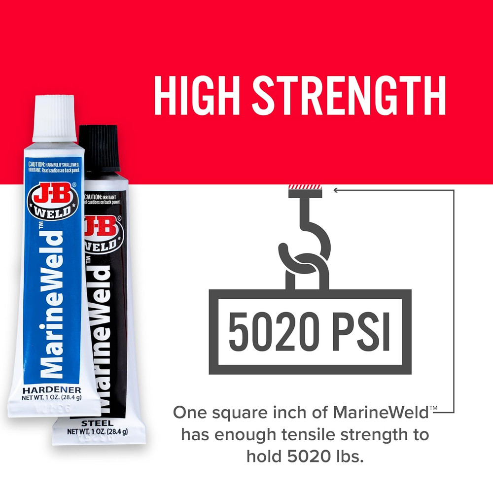 8272 Marineweld Marine Epoxy - 2 Oz.