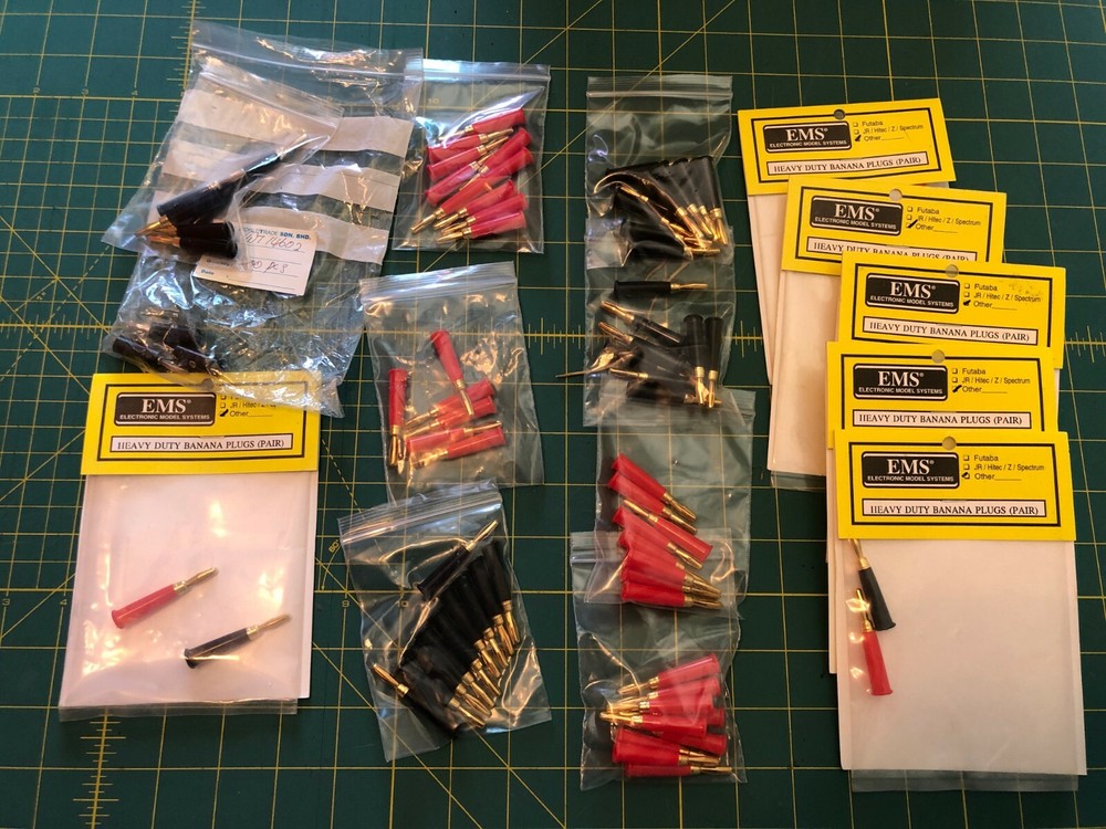 EMS Heavy Duty Banana Plugs