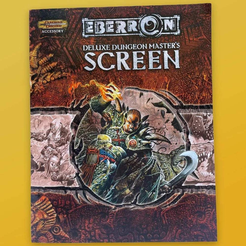 Deluxe Dungeon Master's Screen Eberron Dungeons & Dragons 3e
