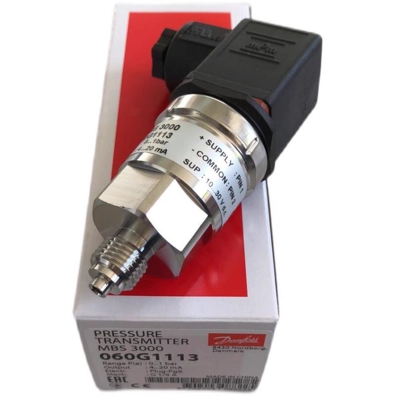 1pcs Danfoss Pressure Transmitter Sensor MBS3000 060G1113 0-1 Bar