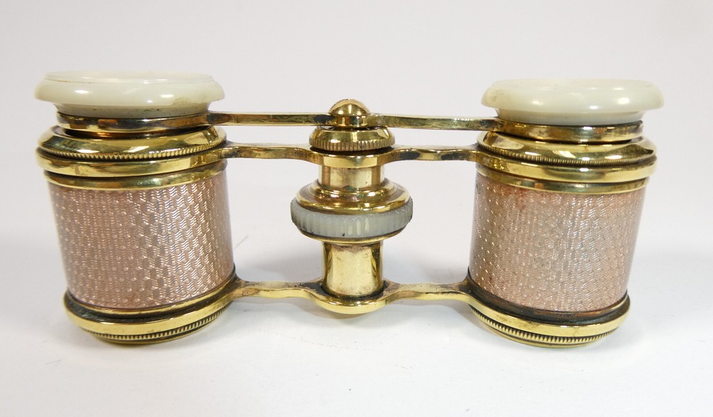 Opera Glasses Theatre Enamel circa 1900
