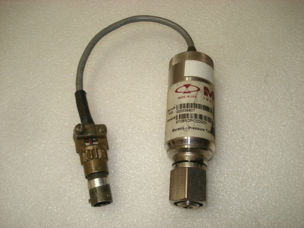MKS 870BRDPCD2GD1 Baratron Pressure Transducer