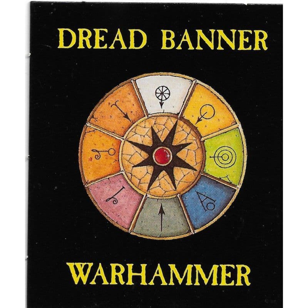 Magic Card Dread Banner from Warhammer 5th Edition | rare boxed set parts  A339
