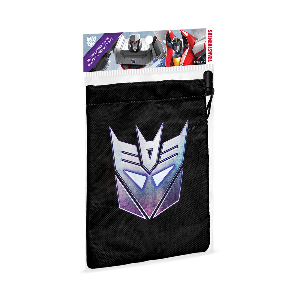 Transformers Roleplaying Game Decepticon Dice Bag RPG Renegade Game Studios
