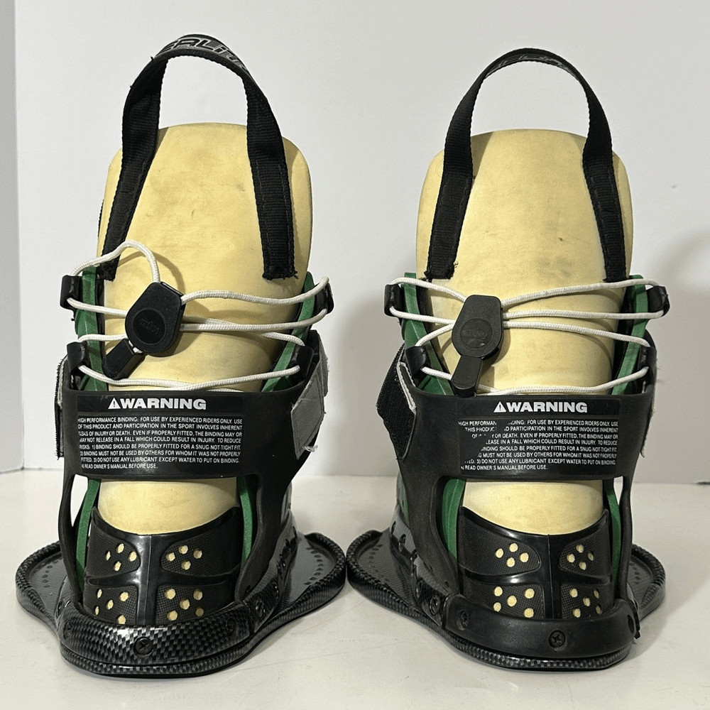 Hyperlite Wakeboard Bindings/ Boots option 2 Green | Size XS extra small
