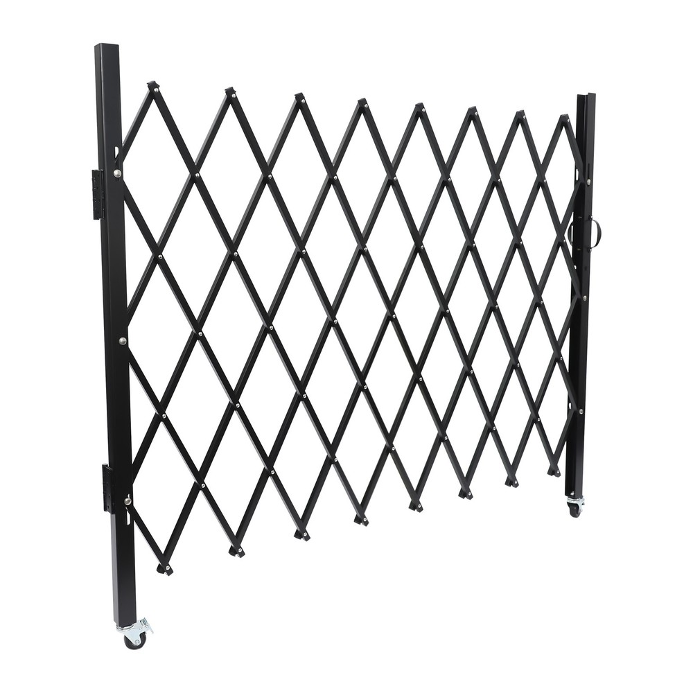 Rolling Barricade Gate Single Folding Security Gate Accordion Security Gate