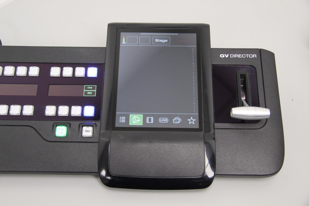 Grass Valley GV Director Panel 761052900 With 8.5" Display