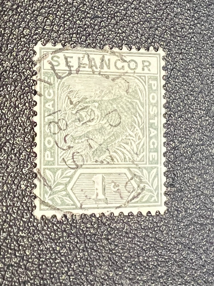 Malaya States Selangor stamp 24 used