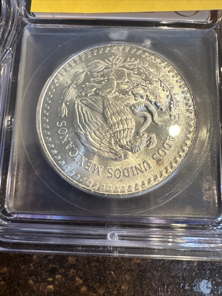 1985 mexico 1 oz silver libertad ms67