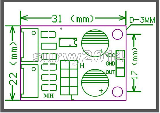 NE555 Duty Cycle And Frequency Adjustable Module Square Wave Rectangular Wave