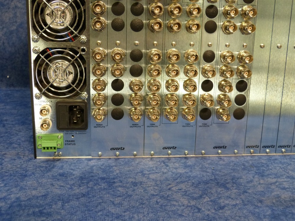 Evertz 3000FR 3000MVP Multi-Image Processor with cards