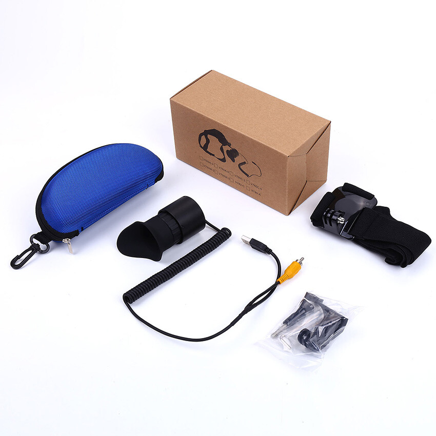 V770 Pro C Wearable HD Large Screen Portable FPV Display Virtual 80 inch screen