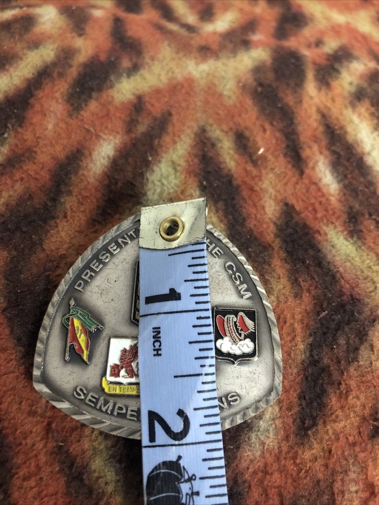 37TH TRANSPORTATION COMMAND CHALLENGE COIN Semper Rotans