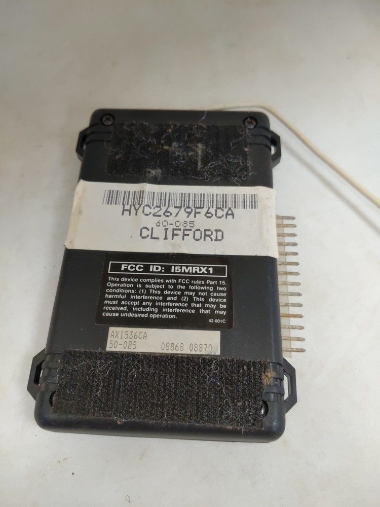 Clifford alarm system Untested
