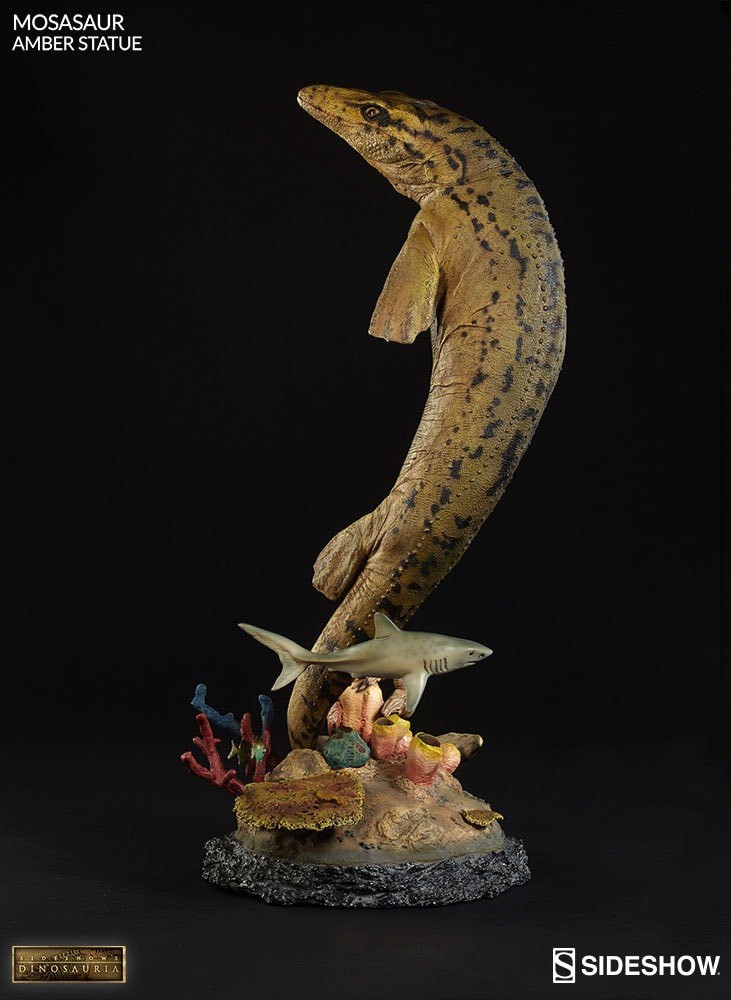 Sideshow Dinosauria Mosasaur Complete [RARE]