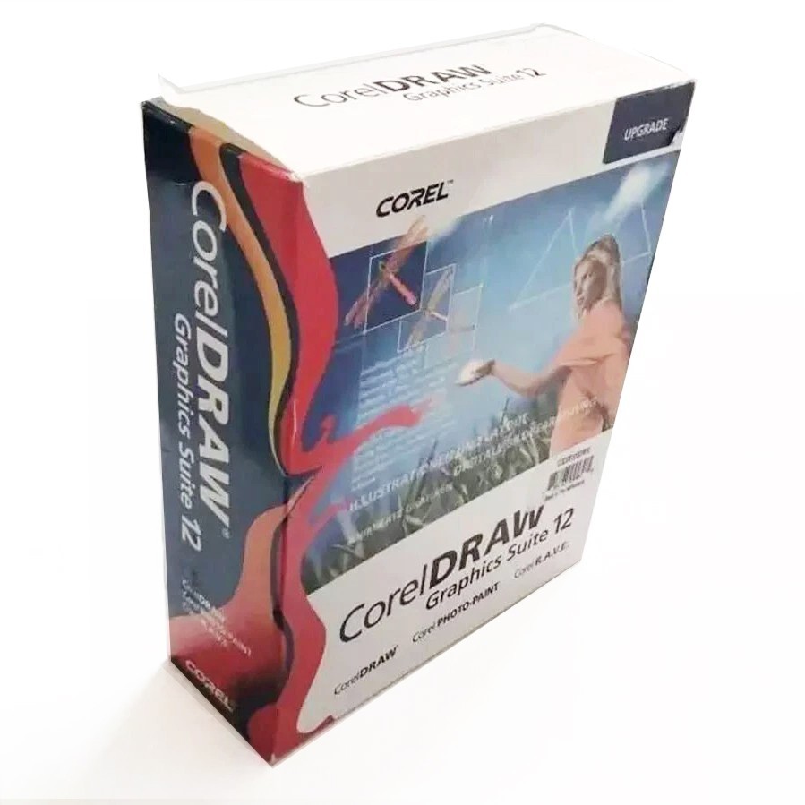 CorelDraw Graphics Suite 12 (German + free additional multilingual CD) + Serial