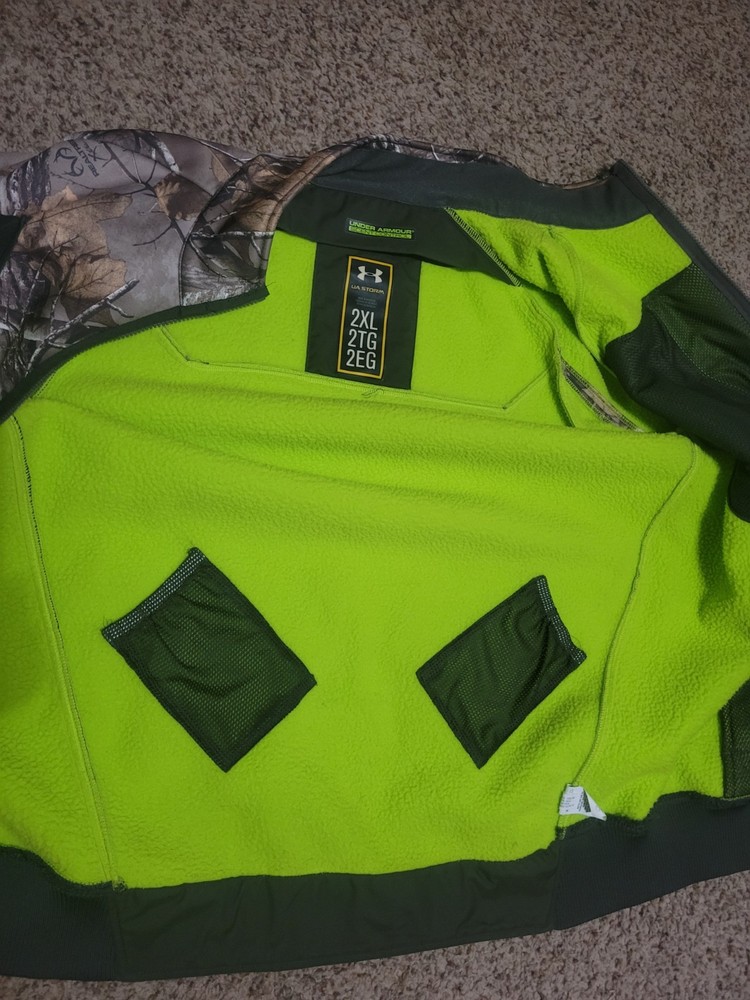 Under Armour Dead Calm Windproof Jacket 2XL Realtree Extra