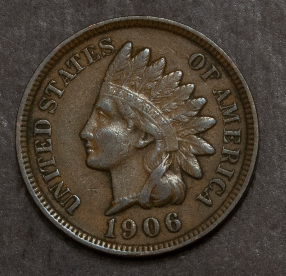 1906  Indian Cent  Lot 2990