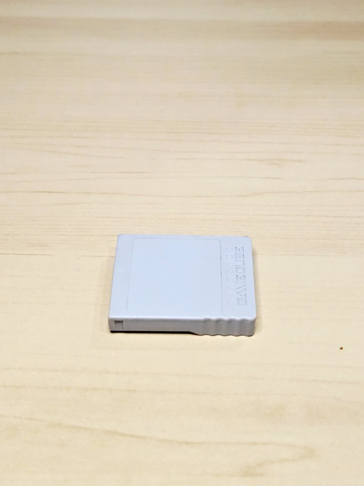 GameCube OEM Memory Card 59 Blocks (512KB) DOL 008