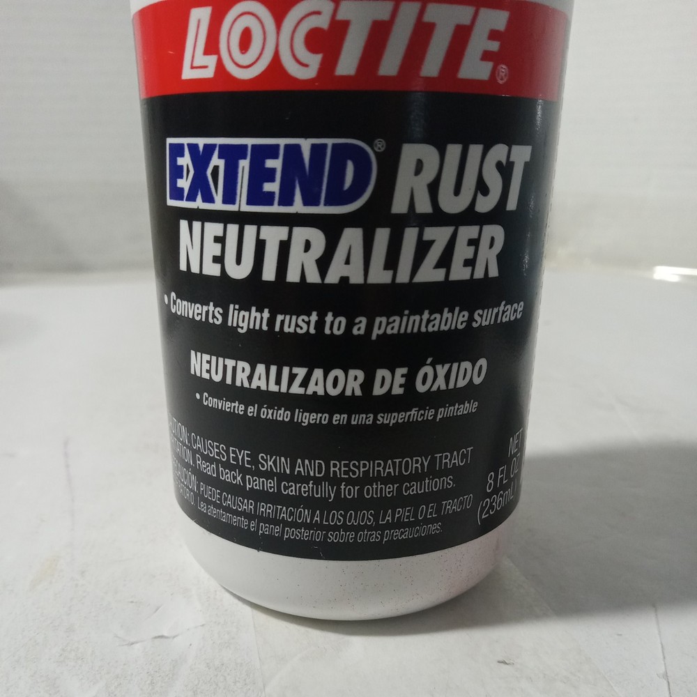 LOCTITE Extend 8 oz Rust Neutralizer Convert Light Rust to Paintable Surface NEW