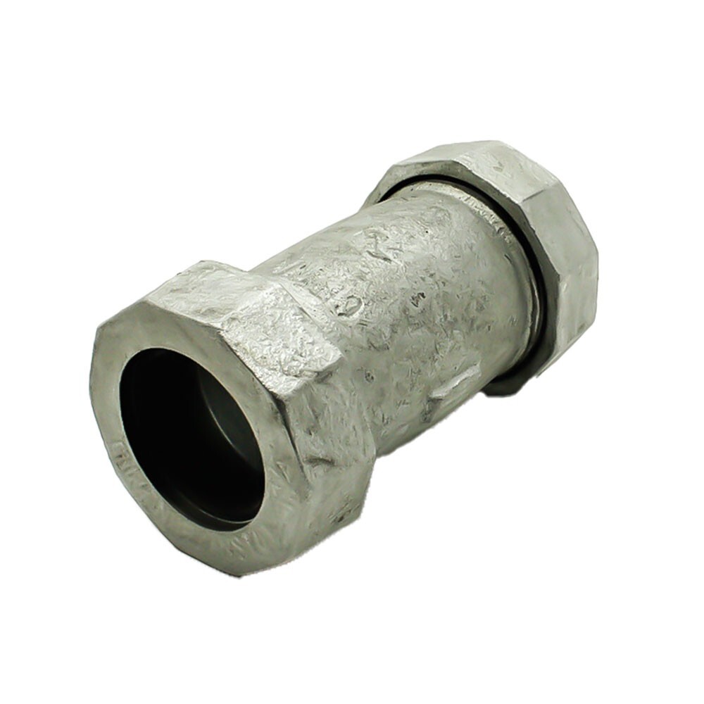 Thrifco 5244315 2 Inch Galvanized Compression Coupling